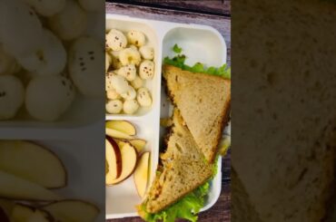 KIDS TIFFIN BOX RECIPE I RAJMA AND PANEER SANDWICH I HEALTHY RECIPE #cookingvideo #youtubeshorts