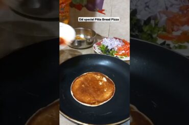 Delicious Eid Recipe Pitta Bread Pizaa#cookingsecret #viral #viralshorts #healthy