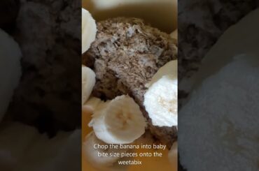 Weetabix Breakfast | Toddler Recipe | Healthy Breakfast Ideas #shorts