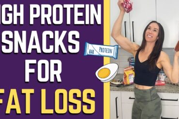 HiGH PROTEIN Healthy Snacks For On The Go | Body Recomposition