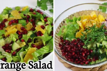 Healthy Salad Recipe #shorts#trending #viralfood#orangesalad #Healthysalad #Healthydiet #Delicious