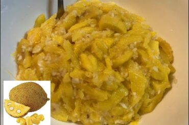 Sweet Jackfruit with Coconut and Cardamom Recipe - EASY, HEALTHY, SNACK (Jackfruit Vilayichathu)