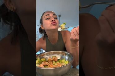 salmon salad recipe you NEED #healthydinner #recipevideo