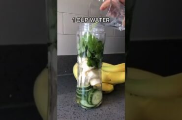 Top Secret Drink To Weight Loss #ytshorts #juicingforhealth  #weightloss #cucumber #palak  #banana