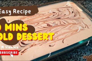 10 mins Cold Dessert Recipe   No Oven   No Baking   No Flour by Kitchen with Dua