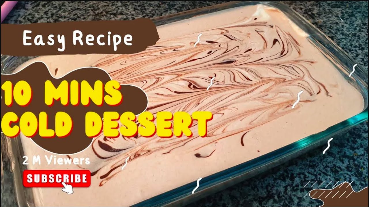 10 mins Cold Dessert Recipe No Oven No Baking No Flour by Kitchen with Dua 10 mins Cold Dessert Recipe No Oven No Baking No Flour by Kitchen with Dua