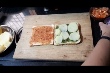 Veg Healthy Sandwich | The Asha Cooking