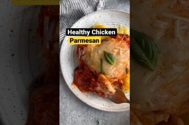 Easy dinner idea | Healthy Chicken Parmesan #shorts #recipes #tastyfood