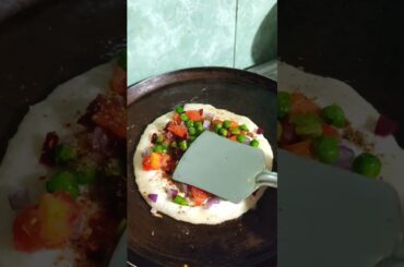 instant rava uttapam/healthy breakfast recipe #shorts #youtube shorts