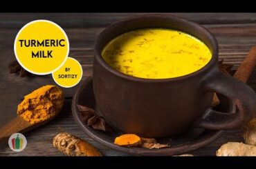 Turmeric Milk Recipe | Boost Immunity | Weight Loss | Anti-Cancer Drink | Heals Skin Problems & Cold