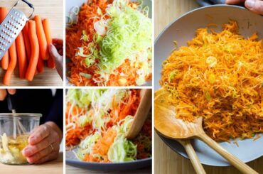 Easy Grated Carrot Salad