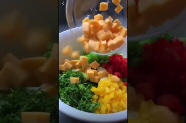 Healthy vegetables Salad | Broccoli salad | weight loss recipe #shorts#healthy#salad #foodie #food