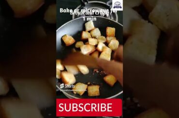 Left over bread? Make delicious  snacks | Quick and Easy - Tasty Recipes #shorts #youtubeshorts