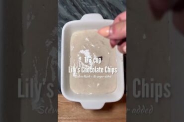 How To make CHOCOLATE CHIP PROTEIN BREAD! #shorts #chocolate #wbff