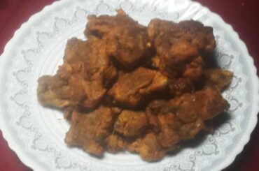 Chicken Liver Fenugreek Chickpea Fritters/ Dinner Recipes / Chicken Recipes  /Chickpea Recipes  1478