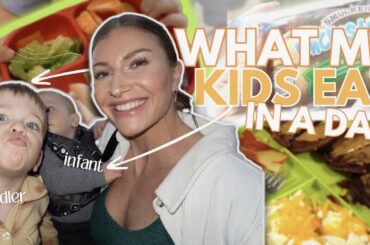 What My Toddler and Infant Eat in a Day | Healthy Meal Ideas for Kids