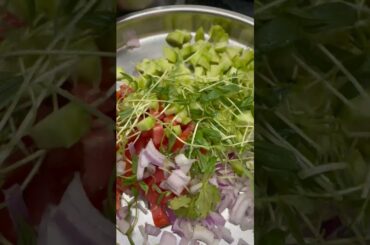Mung micro green salad recipe || very healthy & tasty #trending #shortvideo #food #cooking #surat