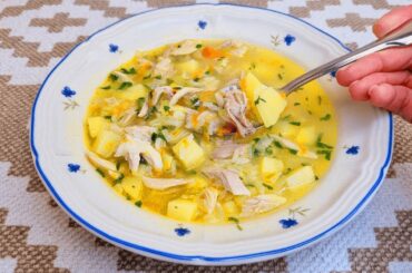 My grandma gave me a wonderful chicken soup recipe! We eat and want more!