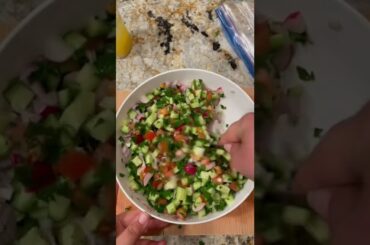 Simple Middle Eastern Salad