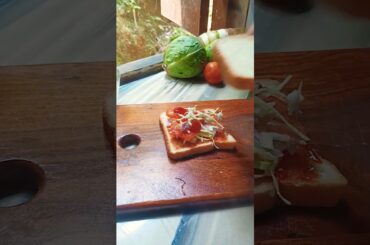 Quick and easy breakfast for kid /Healthy breakfast #sandwich #shorts #youtubeshorts