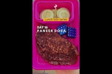 Paneer Dosa for lunch| Kids tiffin idea|Health lunch box ideas |Ho to add paneer to lunch