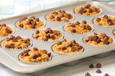Chocolate Peanut Butter Oatmeal Cups | Make-Ahead Breakfast Recipe