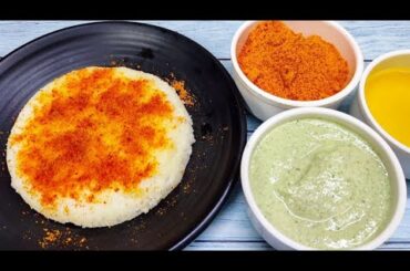 Thatte Idli Recipe | Bengaluru Famous Thatte Idli | Idli Podi Recipe| Healthy Breakfast Recipe
