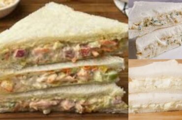 Breakfast/Ifter/2 types of Healthy weight lose Sandwiches/Eggs Sandwich/Tuna Sandwich/Bread Recipe