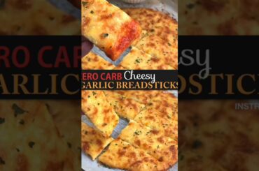 #Zero Carbs cheesy garlic bread sticks, subscribe for more healthy recipes