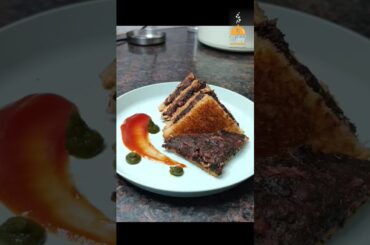 Leafy Vegetable Sandwich | Saag Sandwich #shorts @akshaypatr688