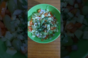 Healthy Salad Recipe #salad #greensalad #deliciousfood #healthy #saladrecipe #viral #shorts