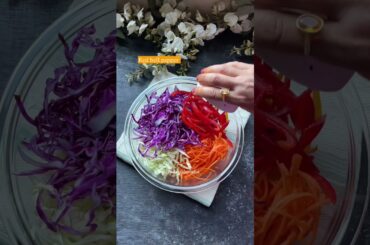 Spicy Thai Mango Salad | Healthy Crunchy Salad Recipe