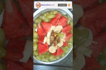 Healthy Fruit Salad Recipe #shorts#fruits#salad #chaat#viral