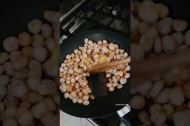 Roasted Phool Makhana | Healthy Snack Recipe #healthysnacks #makhana #10minutesrecipe #vegetarian