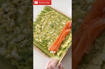 "How to Make Delicious and Healthy Low Calorie Salmon Cucumber Rolls at Home"