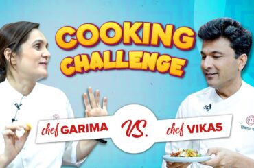 Vikas Khanna vs Garima Arora in a HILARIOUS Cooking Challenge | Sandwich Recipes | MasterChef India