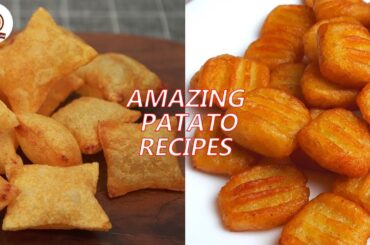 3 Amazing Potato Recipes!! Collections ! Iftar food ideas, Potato Chip |Crispy Potato Snacks Recipes
