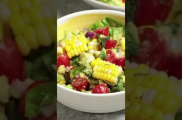 HEALTHY CORN, AVOCADO AND TOMATO SALAD || WEIGHT-LOSS RECIPE || HEALTHY RECIPES #SHORTS
