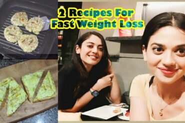 2 Healthy Indian Recipes For Fast Weight Loss   Cheat Meals   Lose Weight Fast In Hindi   Fat to Fab