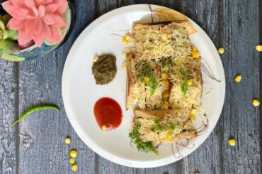 Hung curd sandwich recipe 4 ways without mayonnaise | Healthy sandwich breakfast | Dahi ka Sandwich