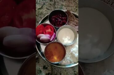 today my lunch menu#healthy lunch#youttubeshorts #plese_subscribe