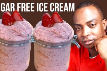 3 Minutes  Sugar Free Ice Cream | 3 ingredients  Healthy  Dessert