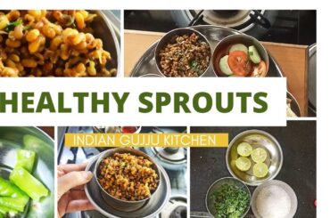 healthy breakfast recipes l sprouts recipe l how to serve it as lunch idea l healthy tiffin recipe