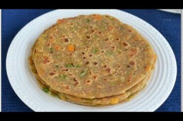 Mixed vegetables chapathi|healthy breakfast recipes|healthy wheat flour roti