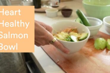 Heart Healthy Sesame Salmon Rice Bowl | Quick, Easy One Pan Dinner