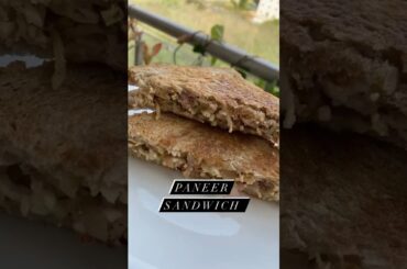 Paneer Sandwich |Weight Loss Recipe #shorts #youtubeshorts #shortsvideo #trending #recipe #breakfast