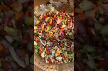Rajma ka healthy Salad| Weight loss salad #shorts #weightlossfood #proteinsaladrecipe