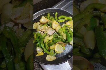 Quick & Healthy Capsicum  Recipe | Low Calorie Recipe For Weight Loss #shorts #weightloss