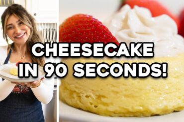 Low Carb No Bake Cheesecake in Seconds | Healthy Dessert For Weight Loss