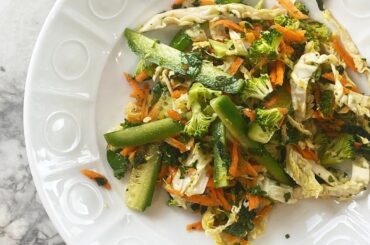 Fantastic Asian Dressing Will BLOW YOUR MIND! Healthy Salad Recipe